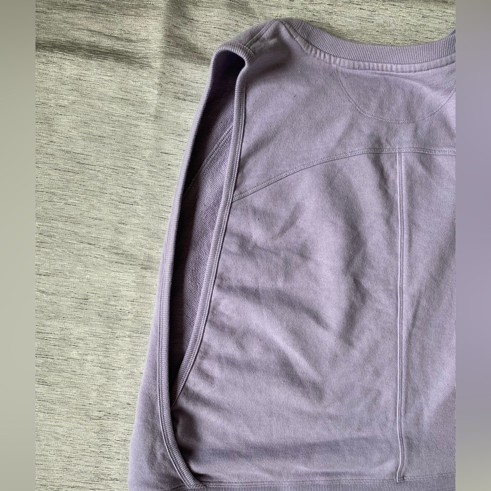 Calvin Klein women’s Light Lavender Open Sides top  Size M ( ❗️ defect) - Picture 9 of 14